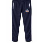 Haberdashers Borough Performance Navy Tracksuit Bottoms With Logo