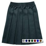 BOX PLEATED SKIRT