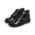 Kickers Kick Hi Boots Black/ PATENT