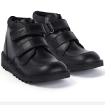 Kickers Kick Hi Scuff Leather Black